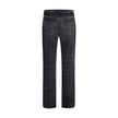 Amiri Black Cotton Straight-Leg Jeans