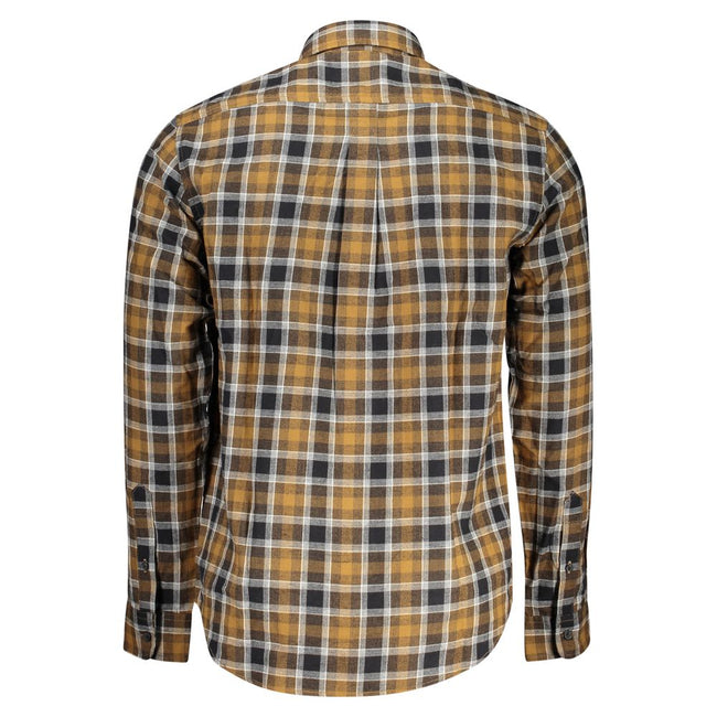 Timberland Marrone Cotton Men Shirt