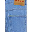 Marni Light Blue Cotton Straight-Leg Jeans