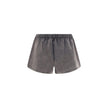 Alexander Wang Gray Cotton Bermuda Shorts