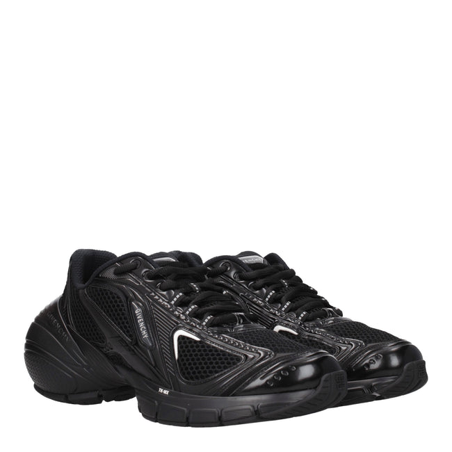 Givenchy Black Fabric Athletic Sneakers