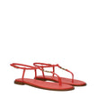 Christian Dior Pink Leather Flip-Flop Sandals