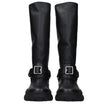 Burberry Black Leather Boots