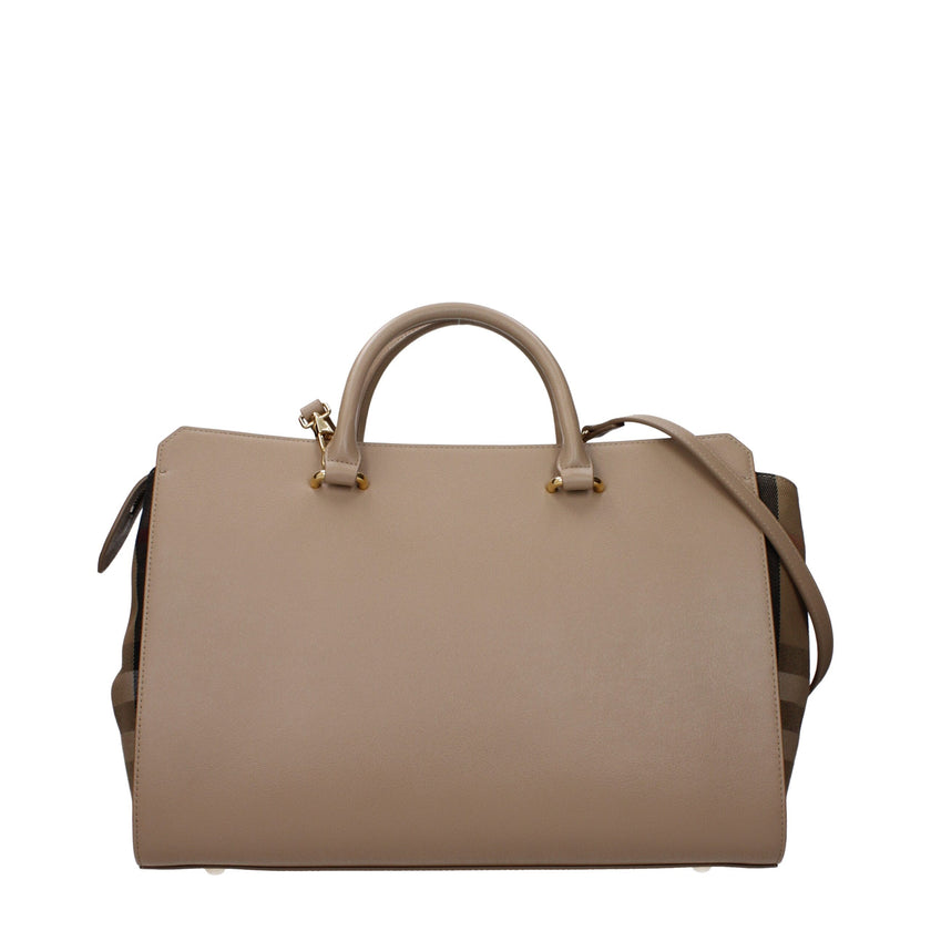 Burberry Beige Leather Handbag