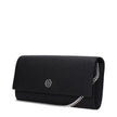 Tory Burch Black Leather Clutch Bag