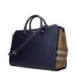 Burberry Blue Leather Handbag