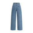 Rohe Blue Cotton Relaxed Fit Jeans