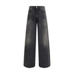 Haikure Black Cotton Relaxed Fit Jeans