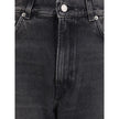Haikure Black Cotton Relaxed Fit Jeans