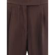 Tom Ford Brown Viscose Casual Pants