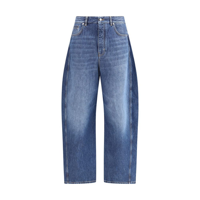 Givenchy Blue Cotton Relaxed Fit Jeans