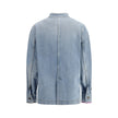 Valentino Light Blue Cotton Denim Jacket