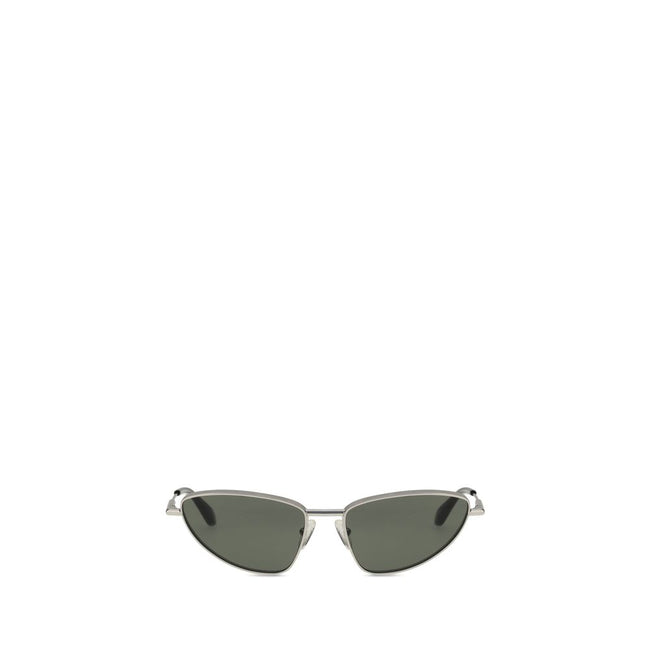 Alexander McQueen Silver Metal Sunglasses