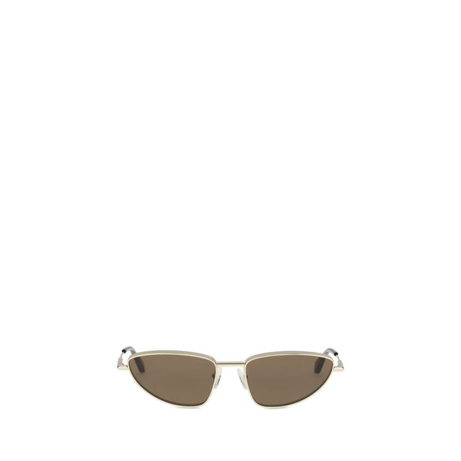 Alexander McQueen Gold Metal Sunglasses