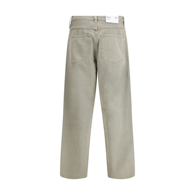 Agolde Gray Cotton Jeans Denim