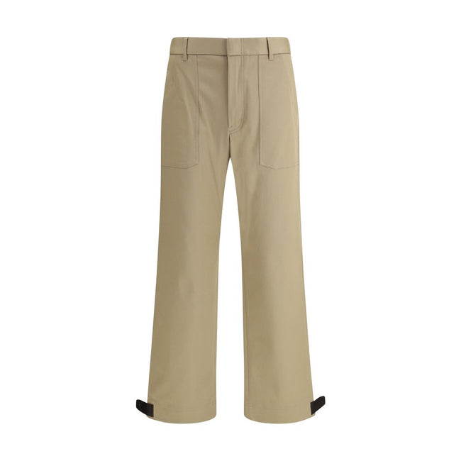 Brioni Beige Cotton Cargo Pants