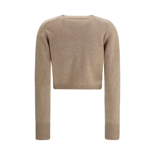 Loulou De Saison Beige Cashmere Cardigan