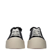 Marni Black Leather Chunky Sneakers