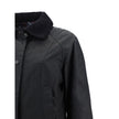 Barbour Black Cotton Coat