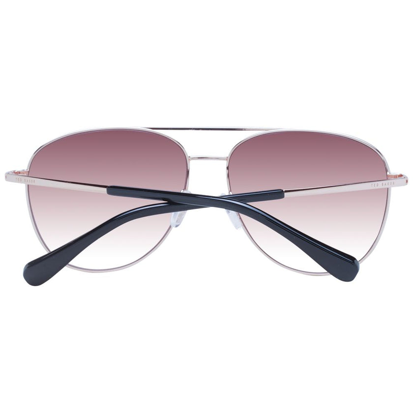 Ted Baker Rose Gold Metal Sunglasses