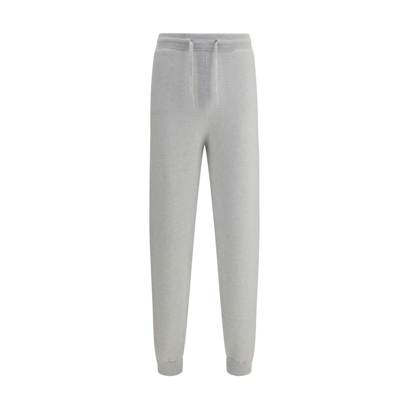Kiton Gray Elastane Casual Pants