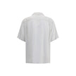 Alexander McQueen White Viscose Pattern Shirt