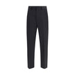 Our Legacy Black Fleece Wool Chino Pants