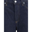 Citizens of Humanity Blue Recycled Cotton Straight-Leg Jeans