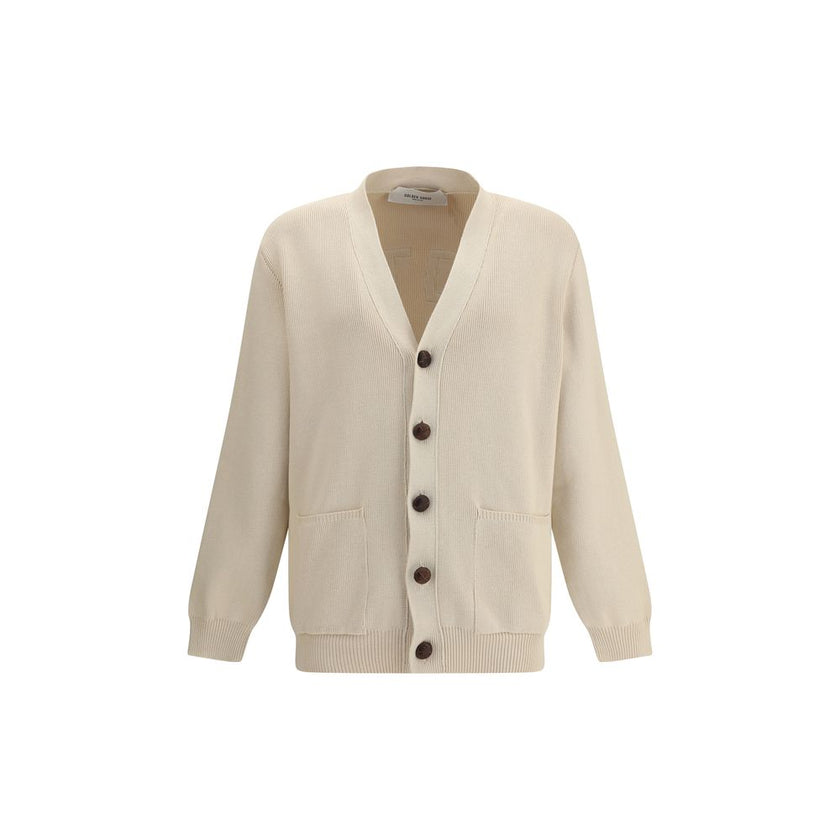 Golden Goose Cream Cotton Cardigan