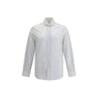 Brunello Cucinelli White Cotton Pattern Shirt