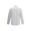 Brunello Cucinelli White Cotton Pattern Shirt