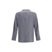 Brunello Cucinelli Blue Wool Blazer