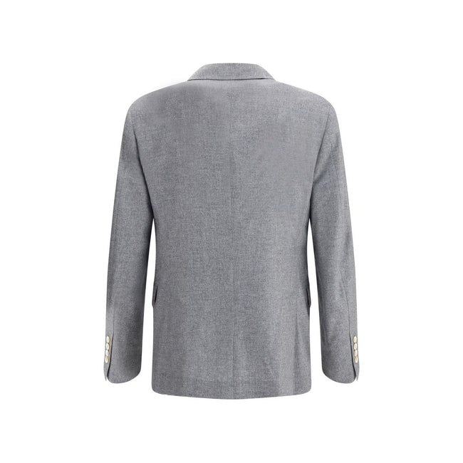 Brunello Cucinelli Gray Cashmere Clothing