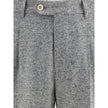 Brunello Cucinelli Gray Wool Two-Piece Suit