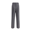 P.A.R.O.S.H. Gray Elastane Casual Pants