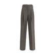 P.A.R.O.S.H. Gray Elastane Dress Pants