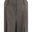 P.A.R.O.S.H. Gray Elastane Dress Pants
