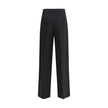Giorgio Armani Black Silk Casual Pants