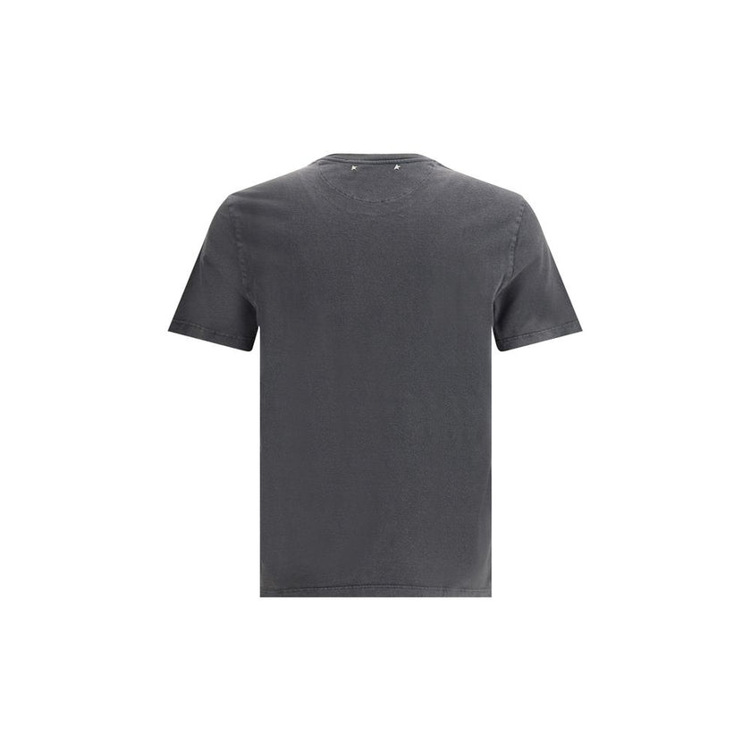 Golden Goose Gray Cotton T-Shirt