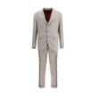 Brunello Cucinelli Beige Silk Two-Piece Suit