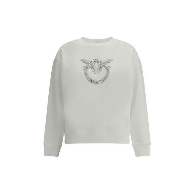 PINKO White Cotton Sweatshirt