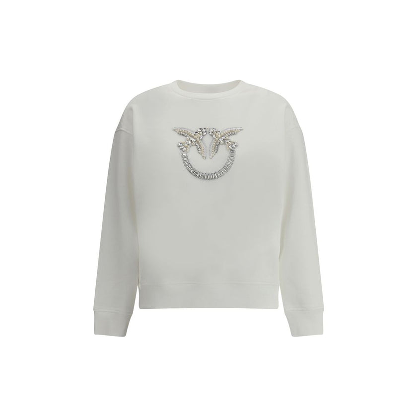 PINKO White Cotton Sweatshirt