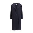 Lardini Black Cashmere Coat