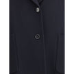 Lardini Black Cashmere Coat