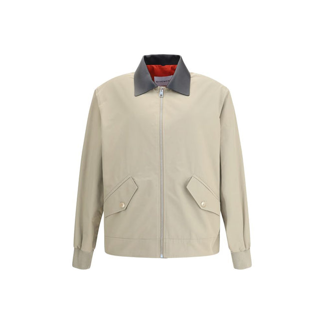 Givenchy Beige Cotton Jackets And Coat