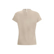 Brunello Cucinelli Beige Elastane T-Shirt