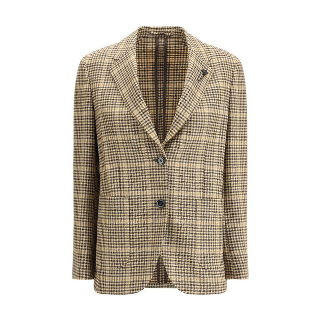 Lardini Beige Wool Blazer