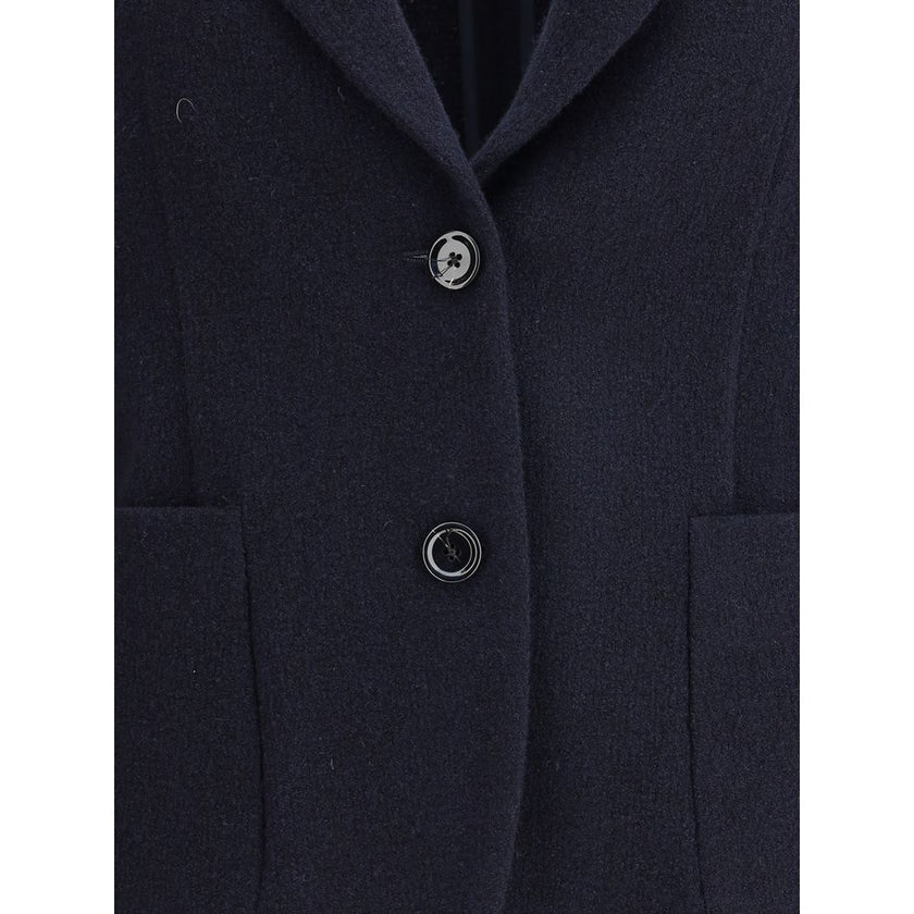 Lardini Blue Wool Blazer