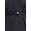 Fendi Blue Cotton Casual Dress