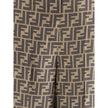 Fendi Brown Silk Casual Pants